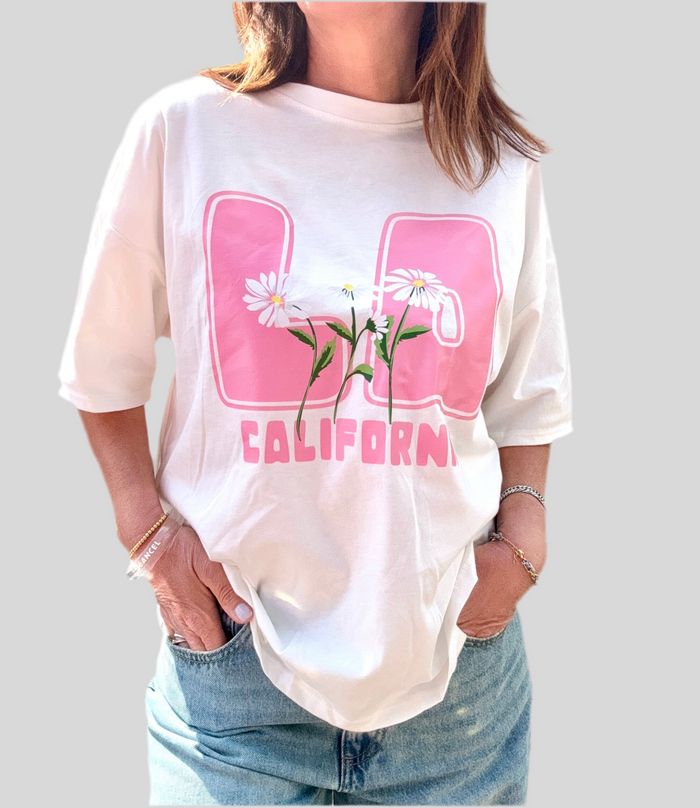 Tee-shirt “LA California” – Modèle JULIA